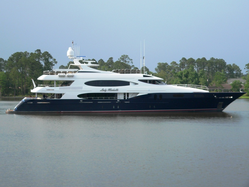 lady michelle yacht cost